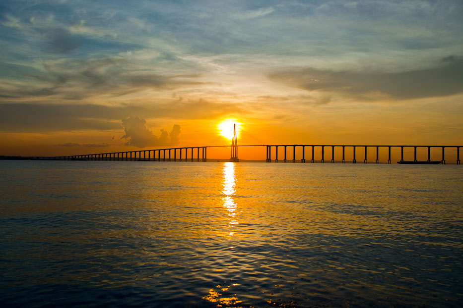 Ponte Rio Negro terá interdição noturna de uma faixa no sentido Iranduba
